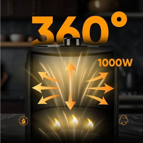 EKA 001 : Esperanza 2.6L Oil-free air fryer