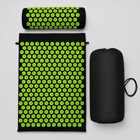 7097 : ADM Acupressure Mat and Pillow Set for Pain Relief