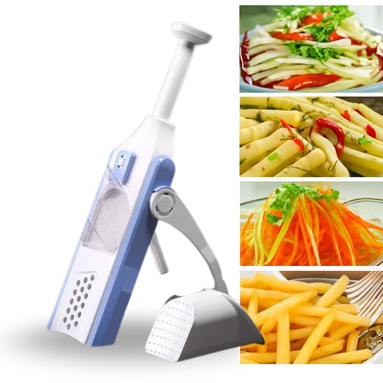 SZATKOWNICA DO WARZYW-NIEBIESKI / VEGETABLE SLICER