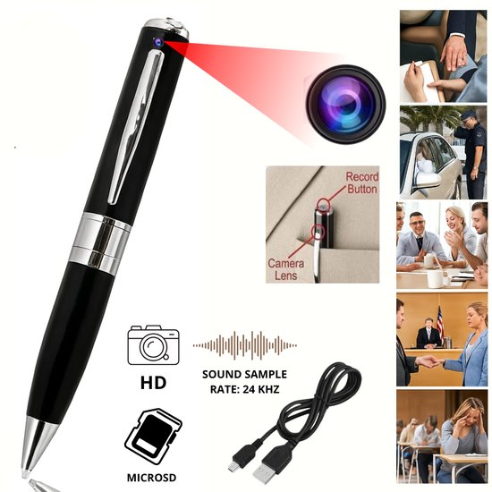 DŁUGOPIS UKRYTA KAMERA, DYKTAFON