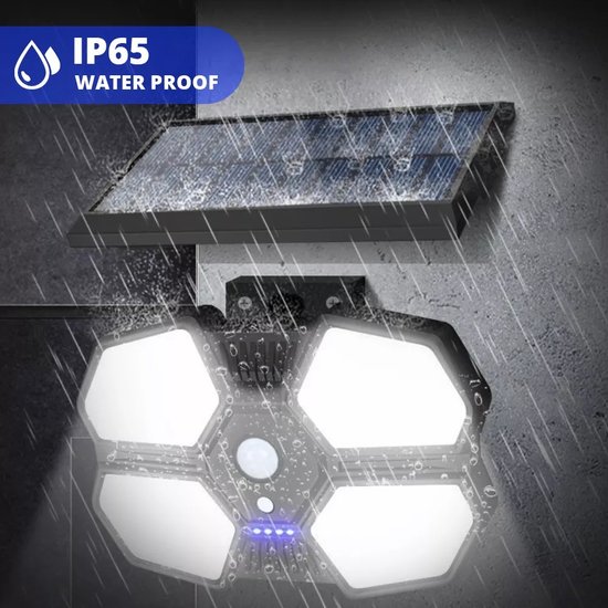 311 : WATERPROOF SOLAR LAMP WITH REMOTE CONTROL – 108 LED