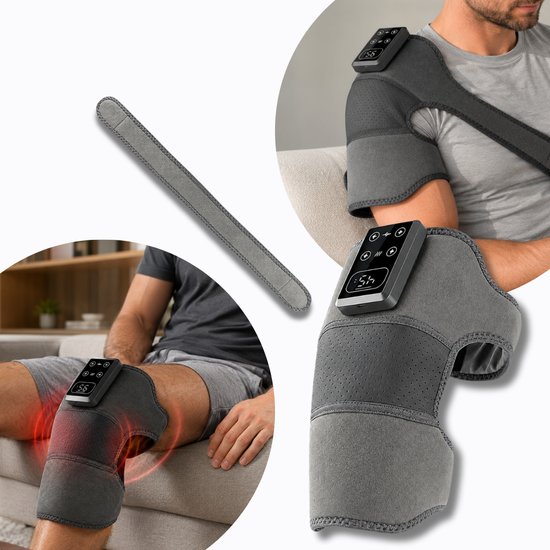 ADM Cordless Heated Massager for Pain Relief