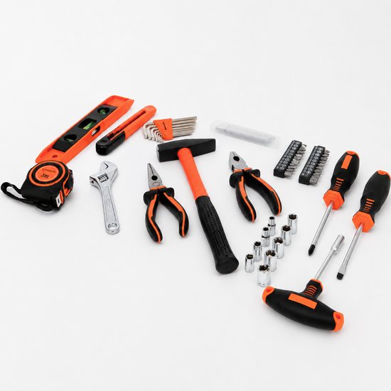 7103 : ADM 57-Piece DIY Home Repair Tool Kit With Storage Case