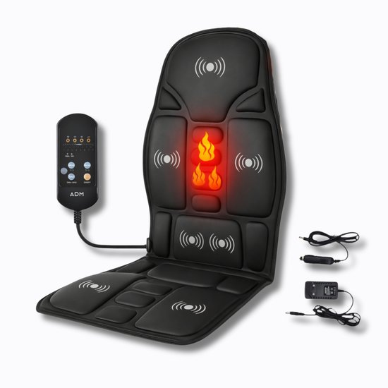 7114 : ADM Heated Massage Seat Cushion