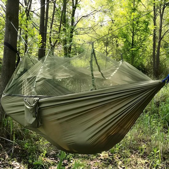 2197 : Retoo Camping Hammock with Mosquito Net