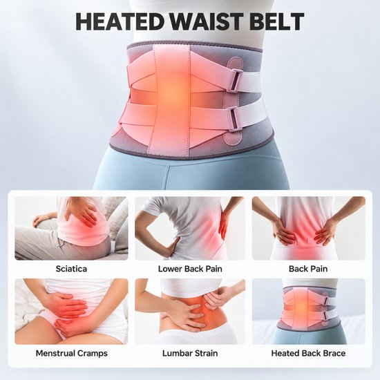 7118 : Cordless Heated Massage Belt