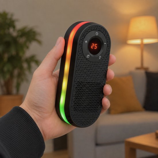 7109 : ADM Mini Electric Heater with Remote Control