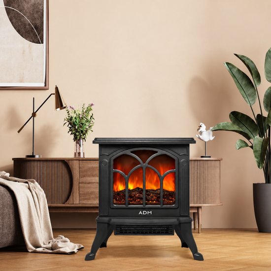 2077 : ADM 3D flame fireplace – 2in1 heater&blower