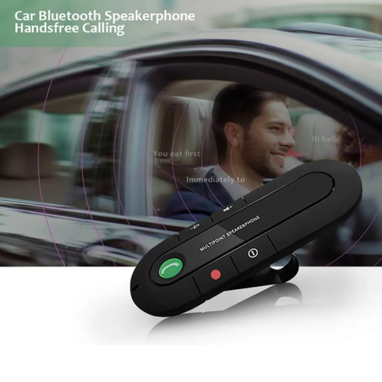 Zestaw głośnomówiący samochodowy BLUETOOTH 650 mAh