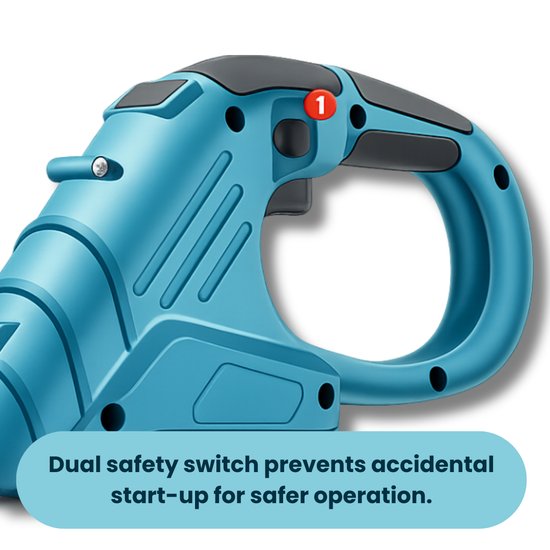 7035 : Foldable Cordless Garden Tiller 18,5V