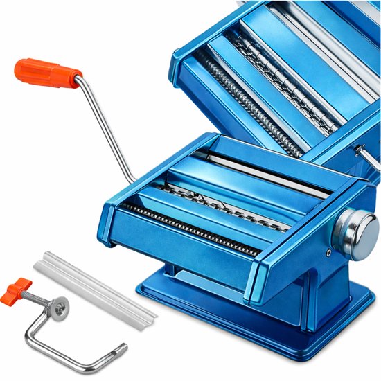520 : 3-in-1 Manual Pasta Maker – Dough Roller & Cutter