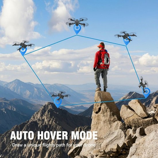 597 : Foldable Drone With 4K Camera