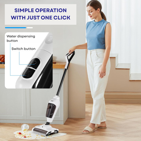 Odkurzacz pionowy z funkcją mopowania RS900