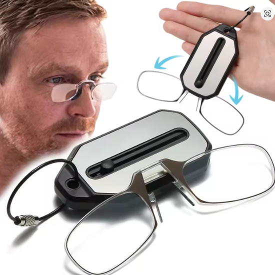 Składane okulary do czytania- dioptria +1,5