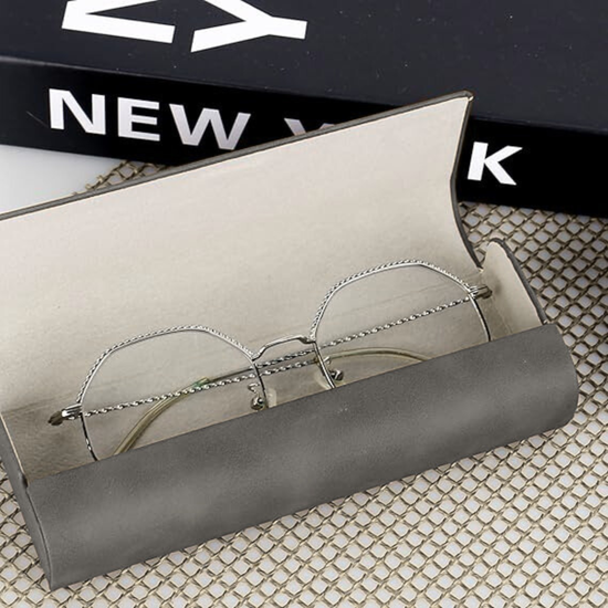 Etui na okulary - kolor szary