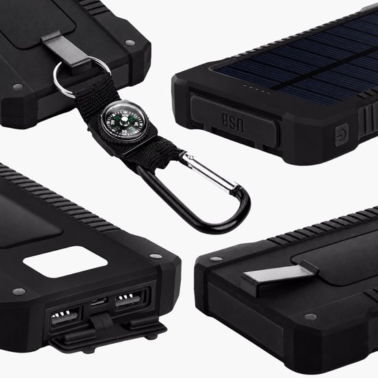 352 : SOLAR POWERBANK Compass – 8 000 mAh