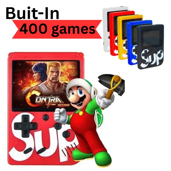 GRA ELEKTRONICZNA/GAME PAD CZERWONY