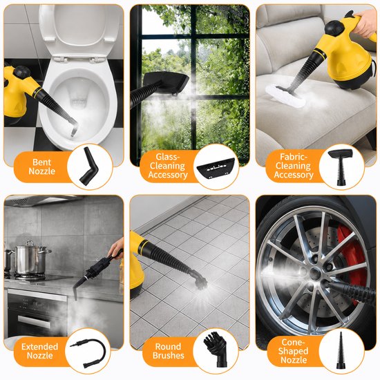 7038-1 : ADM Multi-Purpose Steam Cleaner 1000W