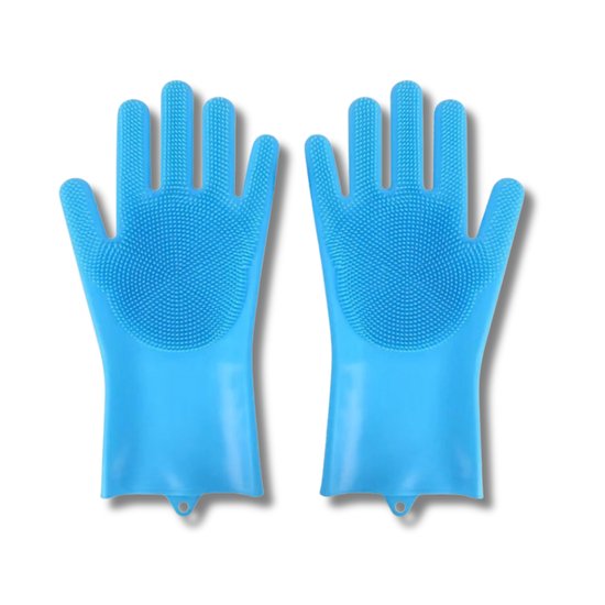 SILICONE KITCHEN CABIN WASHING GLOVES