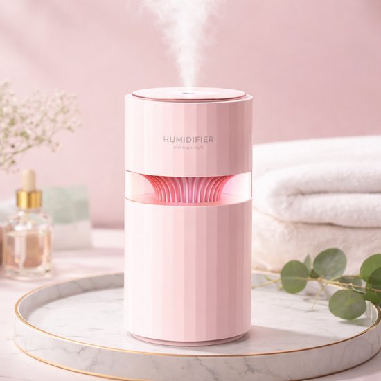 NAWILŻACZ POWIETRZA- RÓŻOWY/ AIR HUMIDIFIER PINK