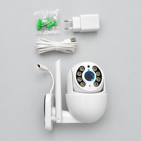 7115 : ADM Smart Outdoor Wi-Fi Security Camera with Tuya Smart