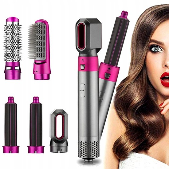 SUSZARKA LOKÓWKA 5W1/HAIR SET BRUSH CURLER DRYER