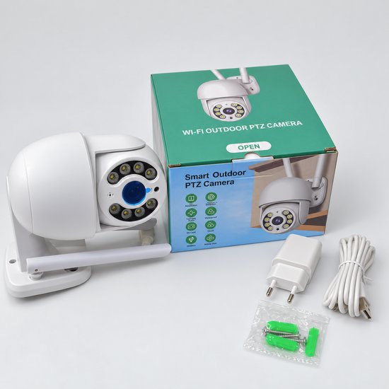 7115 : ADM Smart Outdoor Wi-Fi Security Camera with Tuya Smart