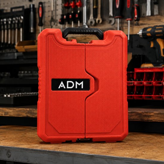 7103 : ADM 57-Piece DIY Home Repair Tool Kit With Storage Case