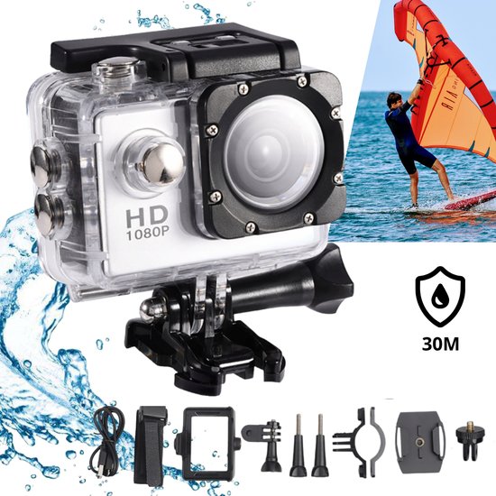 Kamera HD sportowa szara