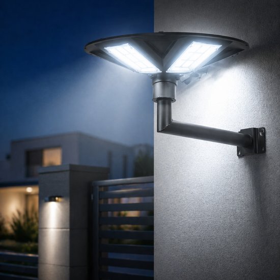 Solar LED Lamp with Motion Sensor