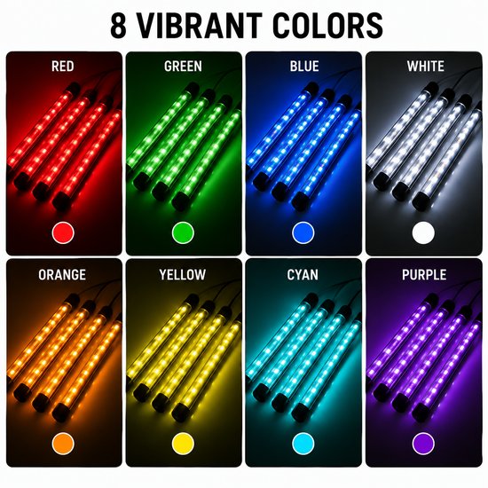 2280 : LED Atmosphere Lights for car