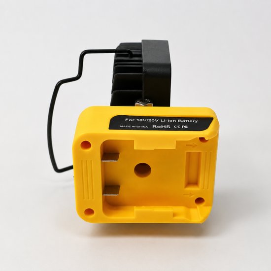 7094 : Cordless battery operated LED Work Light with USB Charging - 4800LM