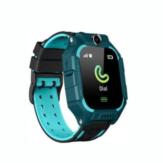 Smartwatch For Kids Q19 GPS Locator- Turkus