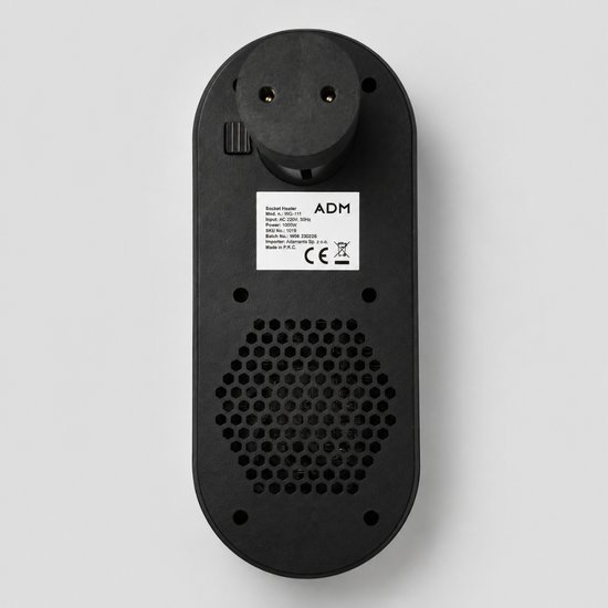 7109 : ADM Mini Electric Heater with Remote Control