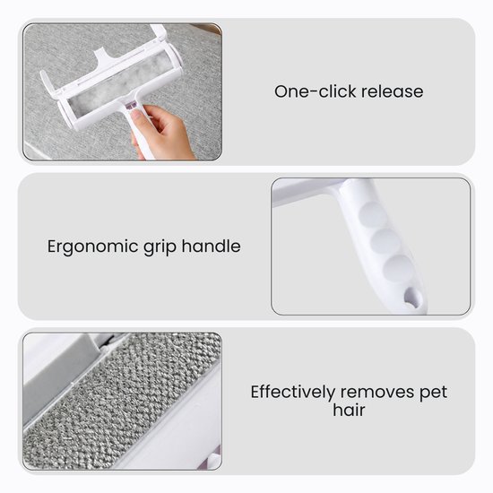 7093 : Reusable Pet Hair Remover Brush