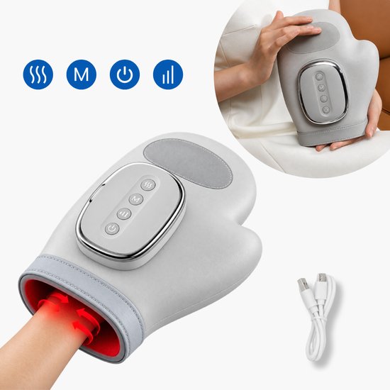 7100 : ADM Cordless Smart Hand Massager With Heat